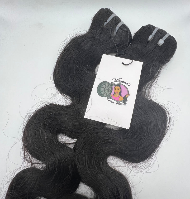 Raw BodyWave (3 BUNDLES+ CLOSURES)